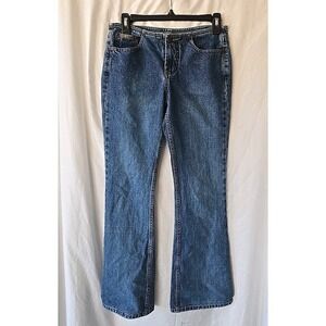 Vintage l.e.i. Denim Jeans Style #2392351L‎ Size 3 Boot Cut Y2K 90's Medium Wash
